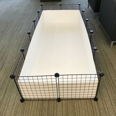 Image showing  48 in. x 96 in. x 0.157 in. Black Corrugated Twinwall Plastic Sheet, 10 pk.