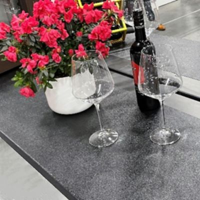 Image showing  24 in. x 48 in. x 0.236 in. Black ABS Plastic Sheet