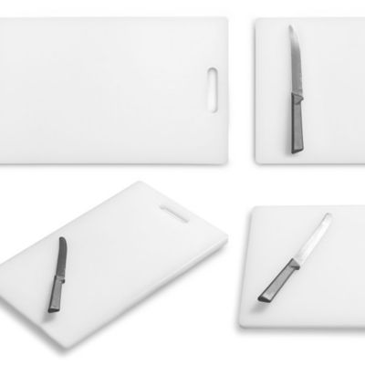 Image showing  White Polyethylene HDPE Sheet, 24 in. x 48 in. x 0.250 in.