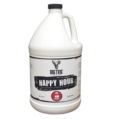 Big Tine Happy Hour Cherry Liquid Mineral Deer Attractant, 1 gal.