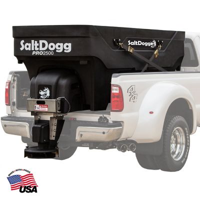 Buyers Products SaltDogg 2.5 Cubic Yard Pro Series Electric Poly Hopper Spreader with Auger