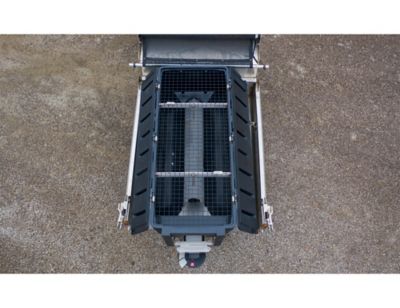 Image showing  3 cu. yd. Capacity SaltDogg Pro Series Electric Poly Hopper Spreader with Auger