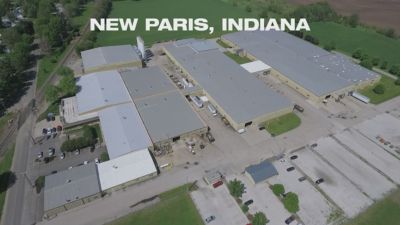 Image showing  3 cu. yd. Capacity SaltDogg Pro Series Electric Poly Hopper Spreader with Auger