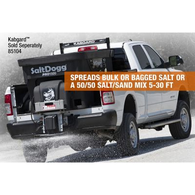 Image showing  1.5 cu. yd. SaltDogg Pro Series Electric Poly Hopper Spreader with Auger