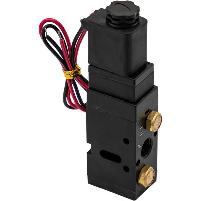 Buyers Products 1/4 in. x 1/4 in. 4-Way 2-Position Solenoid Air Valve