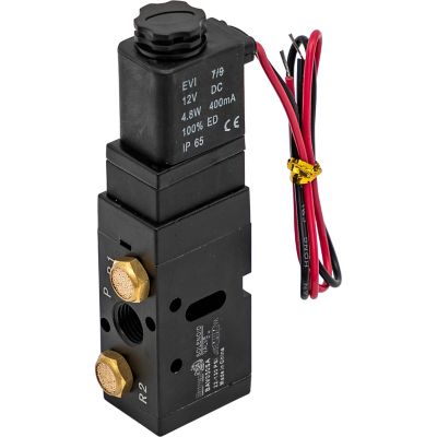 Image showing  1/4 in. x 1/4 in. 4-Way 2-Position Solenoid Air Valve