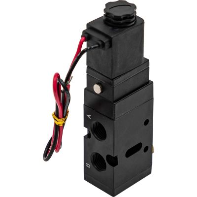 Image showing  1/4 in. x 1/4 in. 4-Way 2-Position Solenoid Air Valve