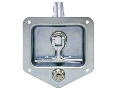 Buyers Products Stainless Single Point T-Handle Latch with Mounting Holes, L8815