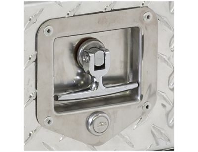 Image showing  Stainless Single Point T-Handle Latch with Mounting Holes