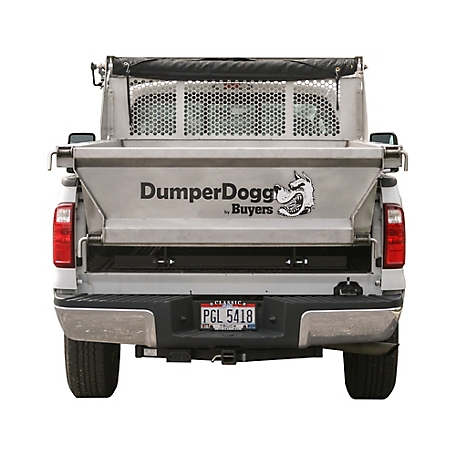 Buyers Products DumperDogg 8 Foot Stainless Steel Dump Body Insert for 3/4 Ton or Higher Pickup Trucks