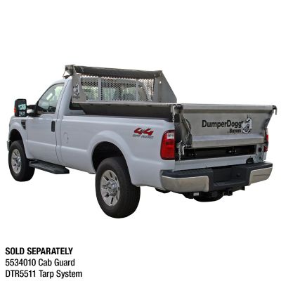 Image showing  DumperDogg 8 ft. Stainless Steel Dump Body Insert for 3/4 Ton or Higher Pickup Trucks