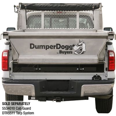 Image showing  DumperDogg 8 ft. Stainless Steel Dump Body Insert for 3/4 Ton or Higher Pickup Trucks