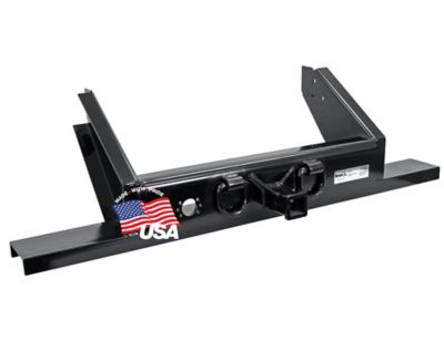 Buyers Products 2 in. Receiver 17,000 lb. Capacity Flatbed/Flatbed Dump Hitch Plate Bumper