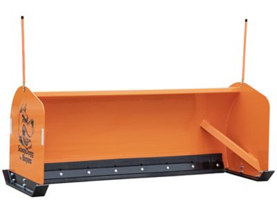 Buyers Products 8 ft. Skid Steer Snow Pusher, Orange, 2603108