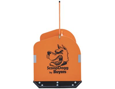 Image showing  8 ft. Skid Steer Snow Pusher, Orange, 2603108