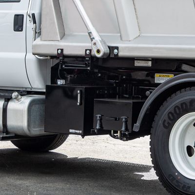 Image showing 5 th Buyers Products 25 gal. Side-Mount Steel Hydraulic Reservoir, Black