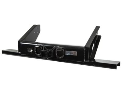 Buyers Products Flatbed/Flatbed Dump Hitch Plate Bumper with Receiver, 1809070
