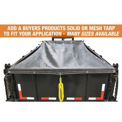 Image showing 5 th Buyers Products Dump Tarp Roll Kit Less Tarp, Universal, DTR