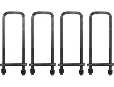 Image showing  18 in. Square Bend U-Bolt Kit, 4-Pack