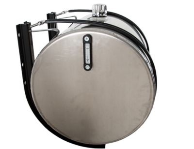 Image showing  50 gal. Side-Mount Aluminum Hydraulic Reservoir with Rear Ports