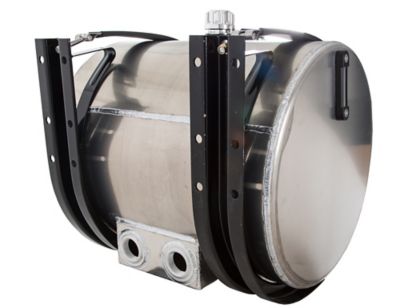 Image showing 7 th Buyers Products 50 gal. Side-Mount Aluminum Hydraulic Reservoir with Rear Ports