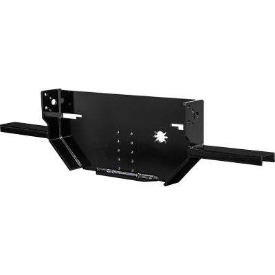 Image showing  20,000 lb. Capacity Hitch Plate with Pintle Mount for Ford F-350 - F-550 Cab and Chassis (1999+), Side Channel