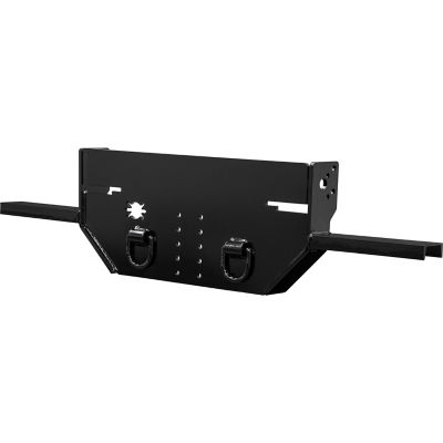 Image showing 5 th Buyers Products 20,000 lb. Capacity Hitch Plate with Pintle Mount for Ford F-350 - F-550 Cab and Chassis (1999+), Side Channel