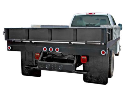 Image showing  Flatbed/Flatbed Dump Hitch Plate Bumper for Pintle Mount