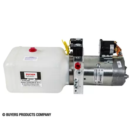 Buyers Products DC Power Unit with Electrical Controls and Poly Tank Fuel Transfer Tank Accessories