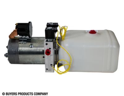 Image showing 7 th Buyers Products DC Power Unit with Electric Controls and Poly Reservoir
