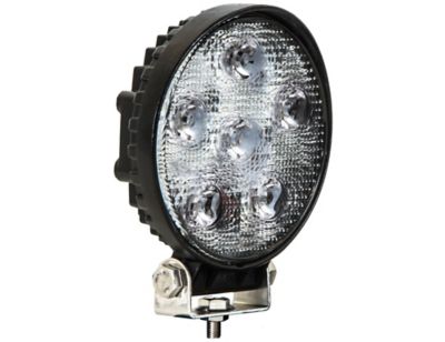 Buyers Products Clear LED Flood Light with Black Housing