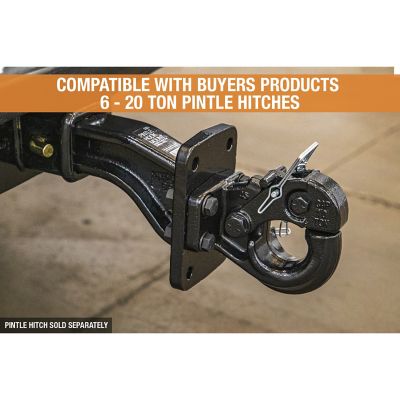 Image showing 6 th Buyers Products 2-1/2 in. Receiver 11 in. 3 Position Pintle Hook Mount, PM25812