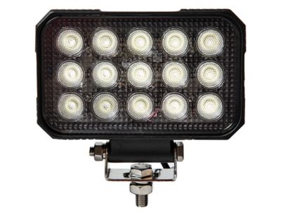 Buyers Products 15 in. Ultra Bright Rectangular LED Clear Flood Light, 1492196