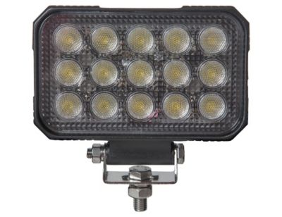 Image showing  207 m 9,000-Lumens Ultra Bright Rectangular LED Clear Flood Light, 15 in.
