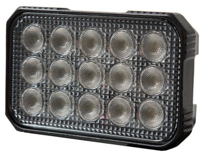 Image showing  207 m 9,000-Lumens Ultra Bright Rectangular LED Clear Flood Light, 15 in.