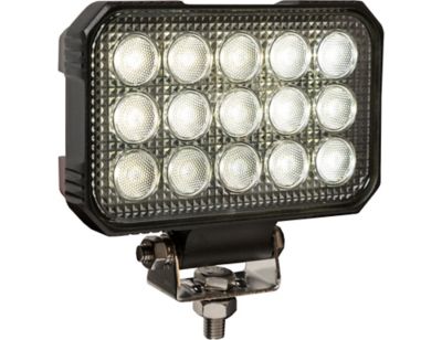 Image showing 7 th Buyers Products 207m, 9000 Lm Ultra Bright Rectangular LED Clear Flood Light, 15 in.