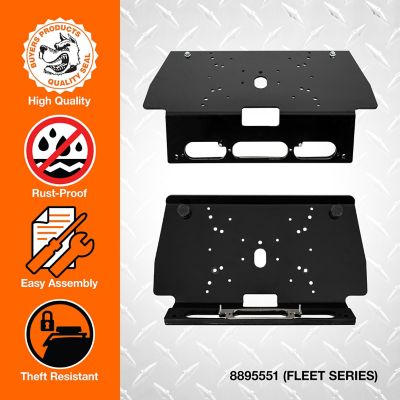 Image showing 5 th Buyers Products 23.75 in. Fleet Series Drill-Free Light Bar Cab Mount for Ford F-150 (2015+), Ford F-250 and F-550 (2017+)