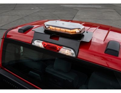 Image showing 6 th Buyers Products 23.75 in. Fleet Series Drill-Free Light Bar Cab Mount for Ford F-150 (2015+), Ford F-250 and F-550 (2017+)