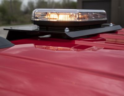 Image showing 7 th Buyers Products 23.75 in. Fleet Series Drill-Free Light Bar Cab Mount for Ford F-150 (2015+), Ford F-250 and F-550 (2017+)
