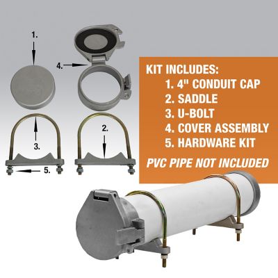 Image showing  PVC Conduit Carrier Kit, 8 in.