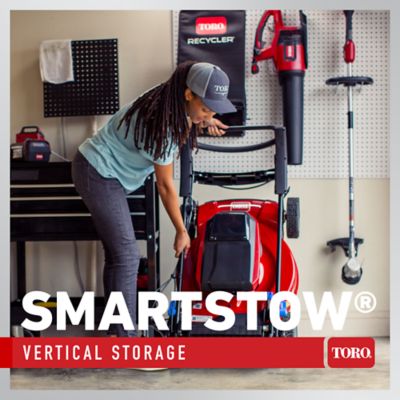 Image showing 9 th Toro 22 in. 60V Max Recycler Rear Wheel Drive Walk Behind Mower, Personal Pace Auto-Drive, 6.0 Ah Battery/Charger Included