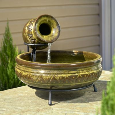 Smart Solar Cairo Jug Fountain, 23481M01