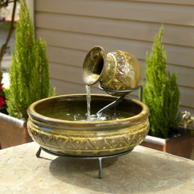 Image showing  13 in. Cairo Indoor/Outdoor Jug Fountain