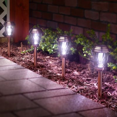 Image showing  Charleston Pathway Lights - Copper 6 Pack