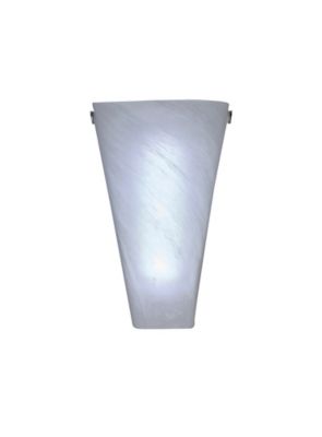 It's Exciting Lighting Frosted Marble Glass Conical Sconce (Retail Box)