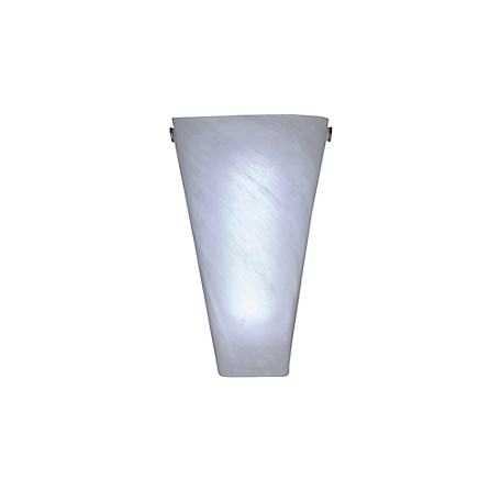 It's Exciting Lighting Frosted Marble Glass Conical Sconce (Retail Box)