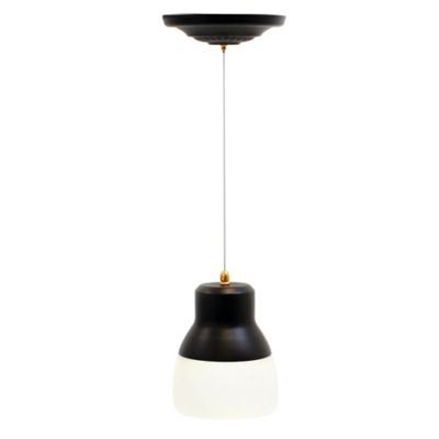 It's Exciting Lighting Glass Pendant Light Bronze (Retail Box)