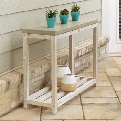 Image showing  Bali Earth Console Table - Large