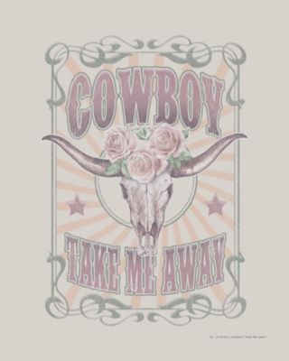 Image showing 1 th Take Me Away Women's Take Me Away Cowboy Short-Sleeve T-Shirt