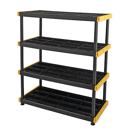Tough Shelf 4-Tier Heavy Duty Ventilated Shelf-200 Per Shelf Capacity